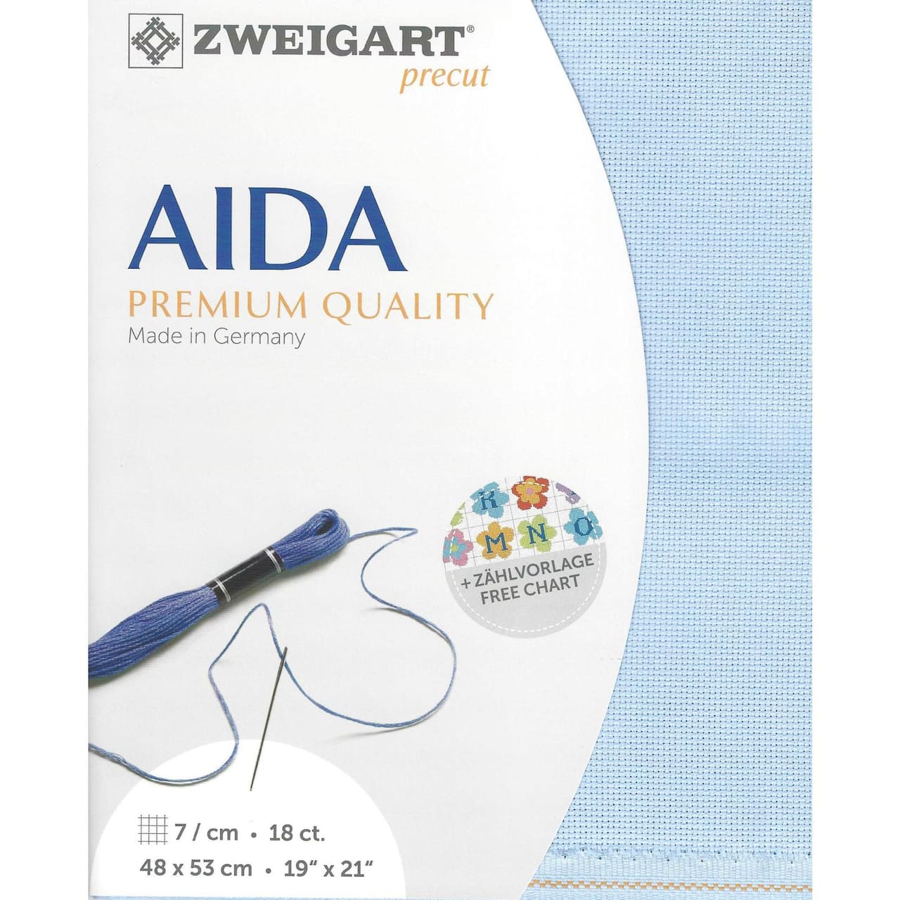 Zweigart® Belfast Fein-Aida 18 Count Pre-Cut Fabric